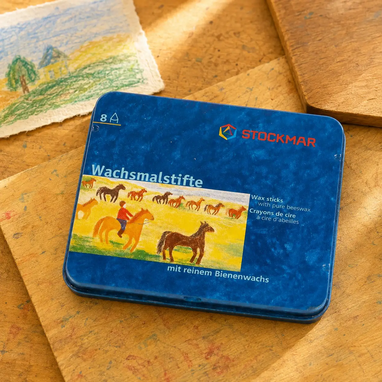 Stockmar Wax Blocks (Beeswax Block Crayons)