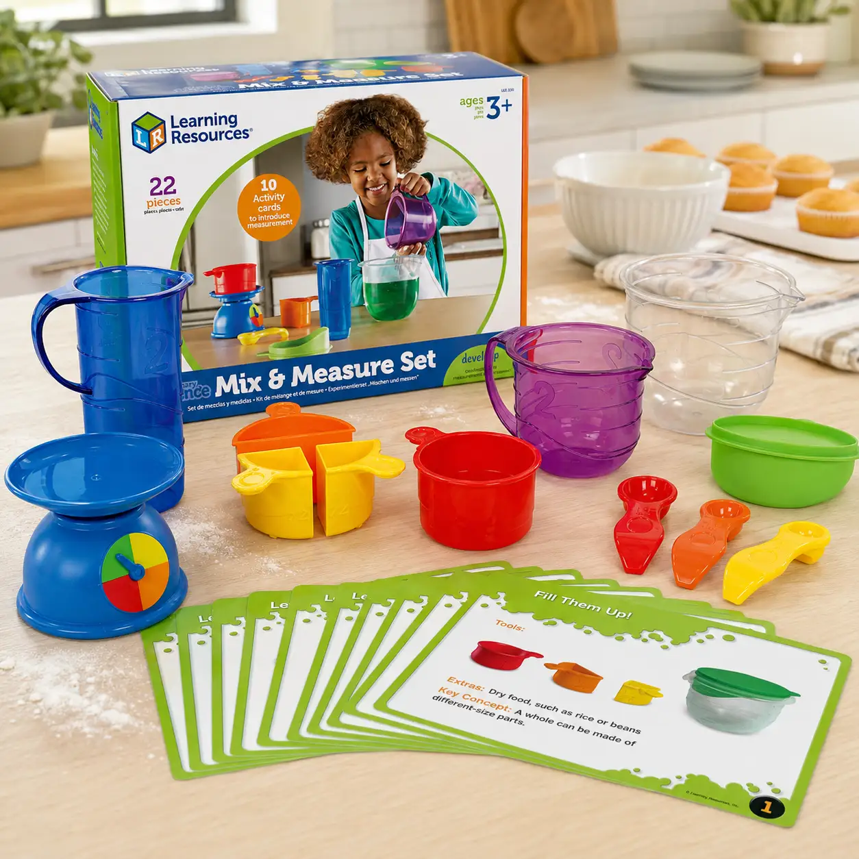 Learning Resources Mix & Measure Set