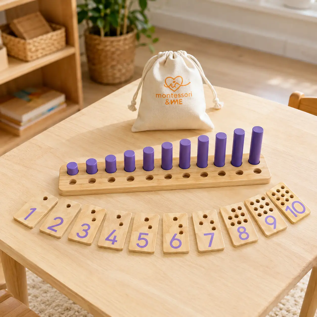 Counting Peg Board (Montessori Math)