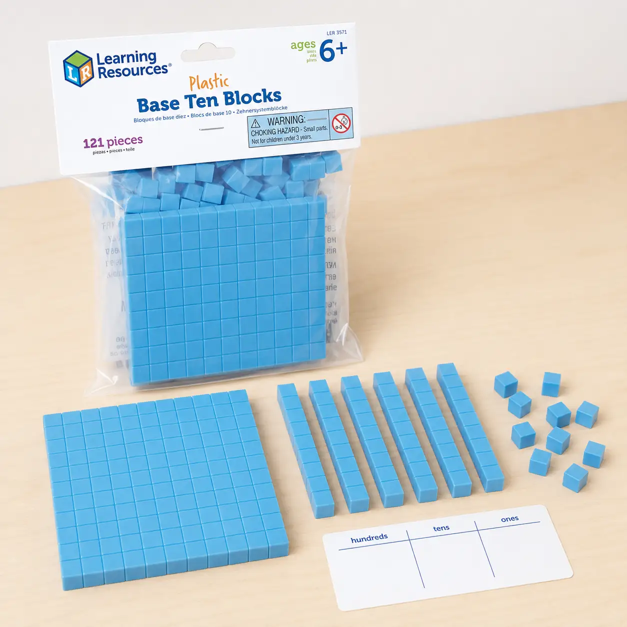 Learning Resources Base Ten Blocks Smart Pack