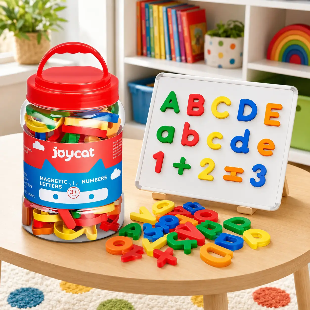JoyCat Magnetic Letters and Numbers Set