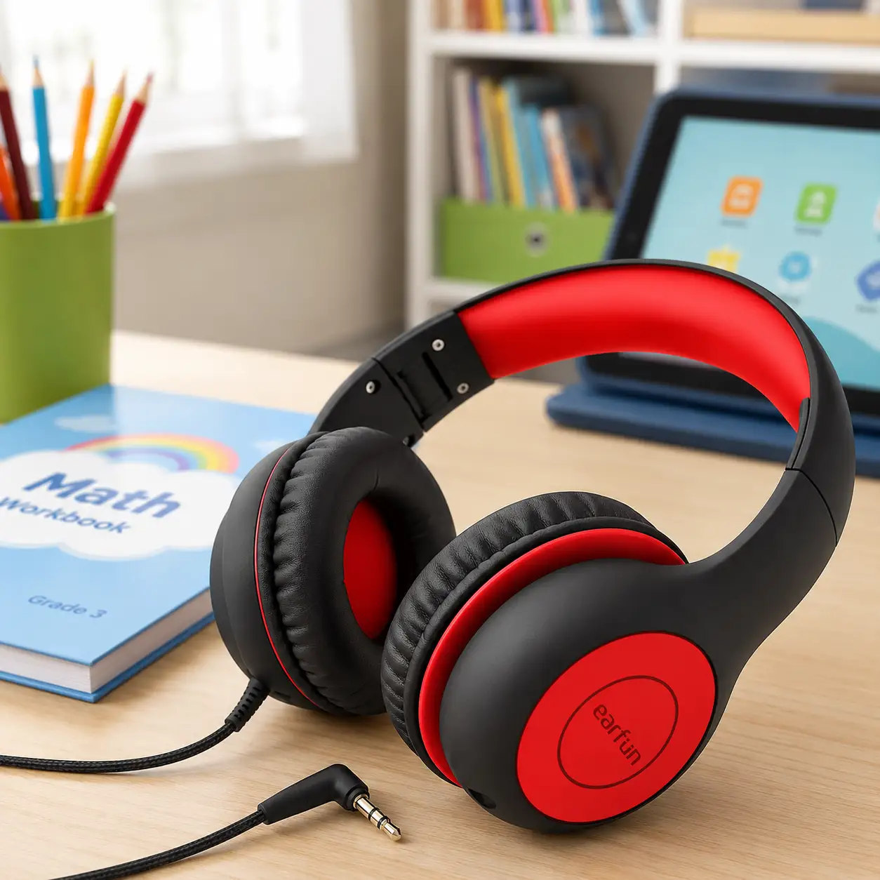 EarFun K1 Kids Wired Headphones